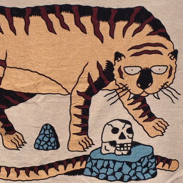 Cave Tiger Tapestry